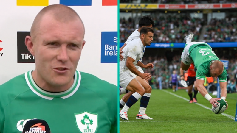 Trademark Honesty From Keith Earls After Marking 100th Cap With Superb Try