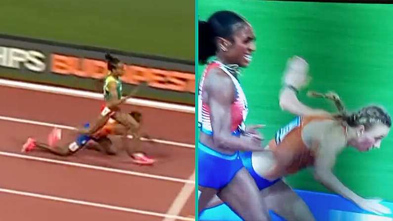 Double Dutch Disaster As Two Runners Fall Metres From Finish At Worlds