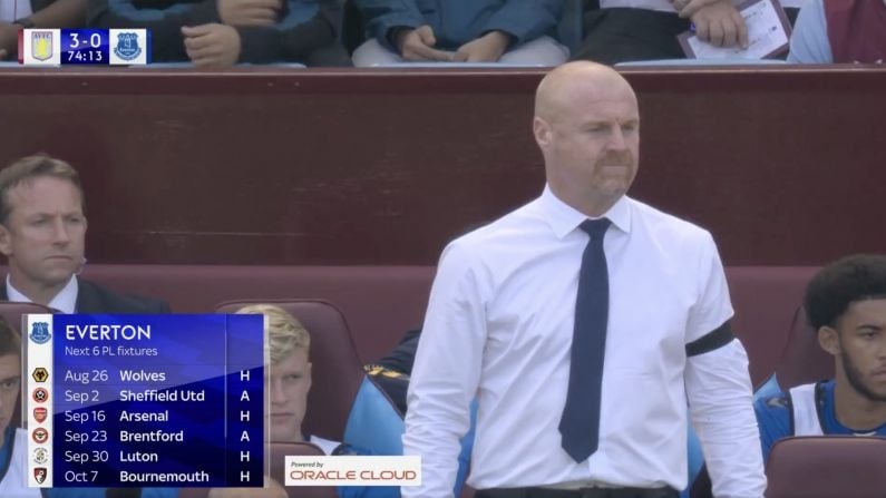 Sky Sports Commentators Criticised For Insensitive Comment About Sean Dyche Armband