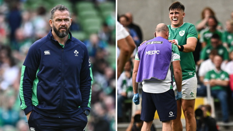 Andy Farrell Has "Fingers Crossed" On Injury To Crucial Ireland Star