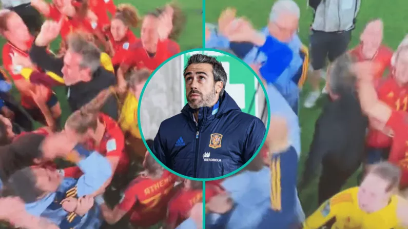 Spain Players Seemed To Blank Their Manager During World Cup Celebrations