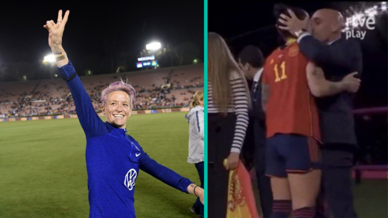 Megan Rapinoe Slams Luis Rubiales For Jenni Hermoso Kiss