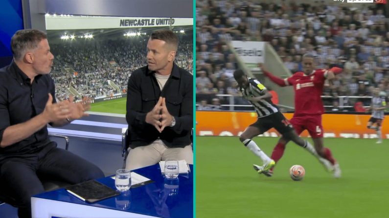 Jamie Carragher Was Fuming Over Shay Given's Take On Virgil Van Dijk Red Card