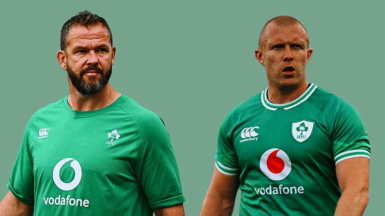 Andy Farrell Had To Talk World Cup Bound Keith Earls Out Of Retiring 18 Months Ago