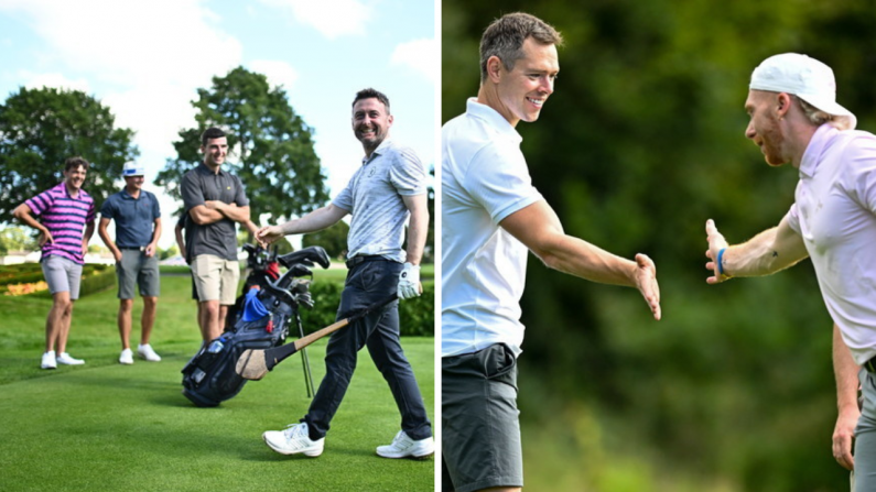In Pictures: GAA And Rugby Stars Tee-Off At K Club For Irish Open Pro-Am