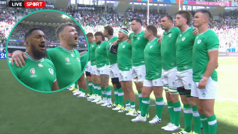 Viewers Horrified By Bizarre Version Of 'Ireland's Call' At Rugby World Cup