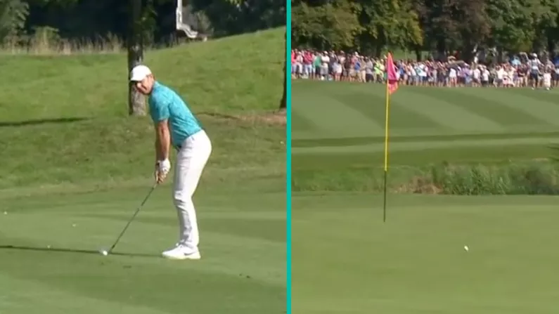 Rory McIlroy Hits One Of The Luckiest Shots In Irish Open History
