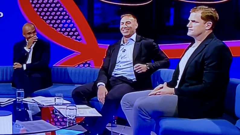 Simon Zebo Struggles To Keep Straight Face After Slagging Jamie Heaslip On RTE