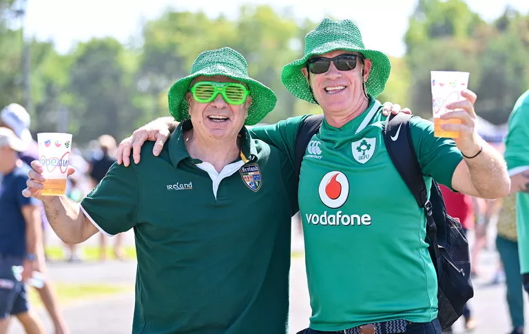 Ireland fans World Cup beer