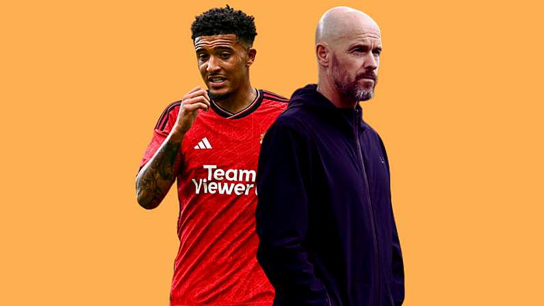 Neil Lennon Launches Rant On 'Precious' Jadon Sancho For Erik Ten Hag Outburst