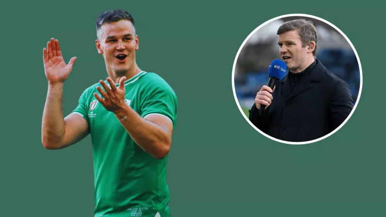 Gordon D'Arcy Has Noticed Something Very Different About Johnny Sexton During Rugby World Cup
