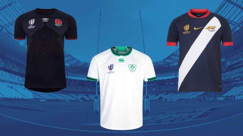 The Definitive Ranking Of Every Nation's Away Jersey At The 2023 Rugby World Cup