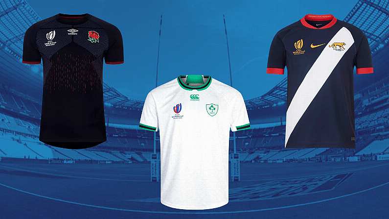 The Definitive Ranking Of Every Nation's Away Jersey At The 2023 Rugby World Cup