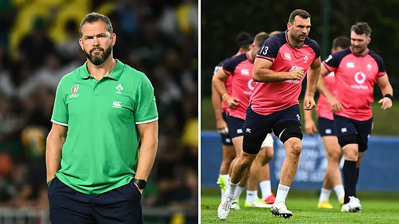 Ireland v South Africa: Andy Farrell Names Full-Strength Team For Crunch World Cup Clash