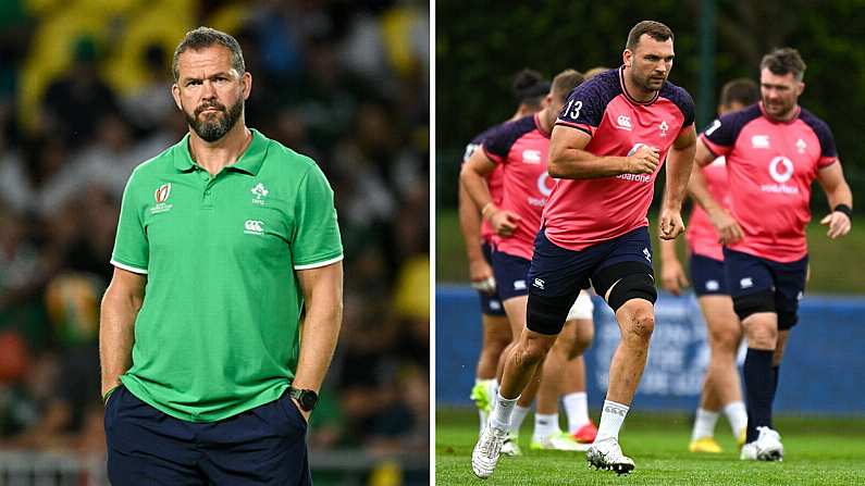 Ireland v South Africa: Andy Farrell Names Full-Strength Team For Crunch World Cup Clash