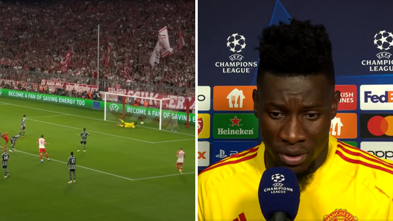 Andre Onana Admirably Owns Up To Mistake In Defeat To Bayern