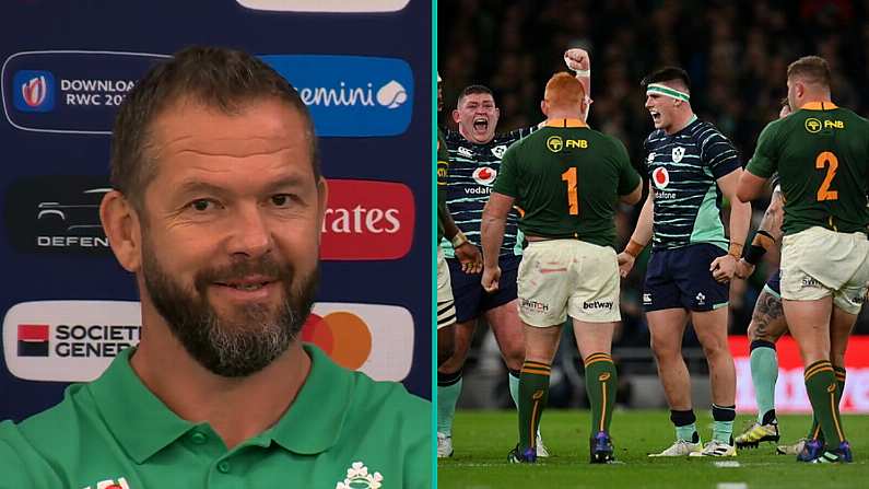 Andy Farrell Pokes Fun At 7-1 Split With Press Conference Joke