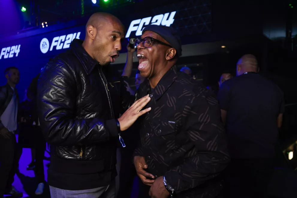 Ian Wright Thierry Henry EA Sports FC 24 Launch