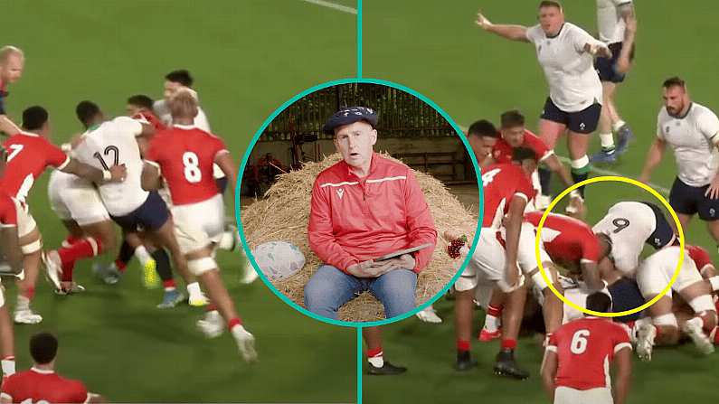 Nigel Owens Explains 'Complicated' Rule That Led To Ireland Yellow Card Against Tonga