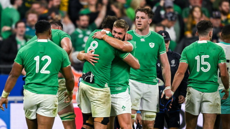 Ireland Player Ratings As Springboks Felled On Unforgettable Night In Paris