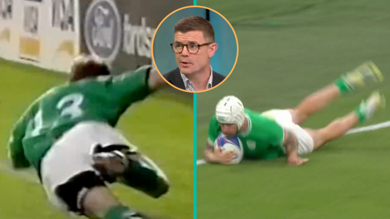 O'Driscoll Compares Questionable Hansen Finish To His First Ever Try For Ireland