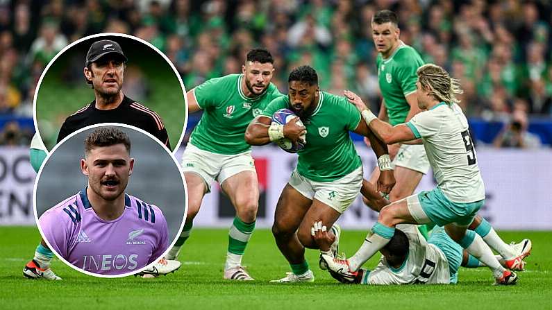 All Blacks Were 'Buzzing' Watching Ireland Vs South Africa