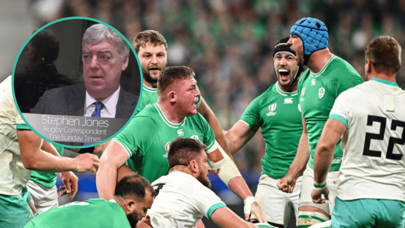 Ireland Fans Will Be Shocked To Hear Stephen Jones' Favourite Player At RWC