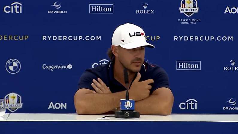 Brooks Koepka Was Less Than Complimentary About Mentality Of Other Ryder Cup Stars