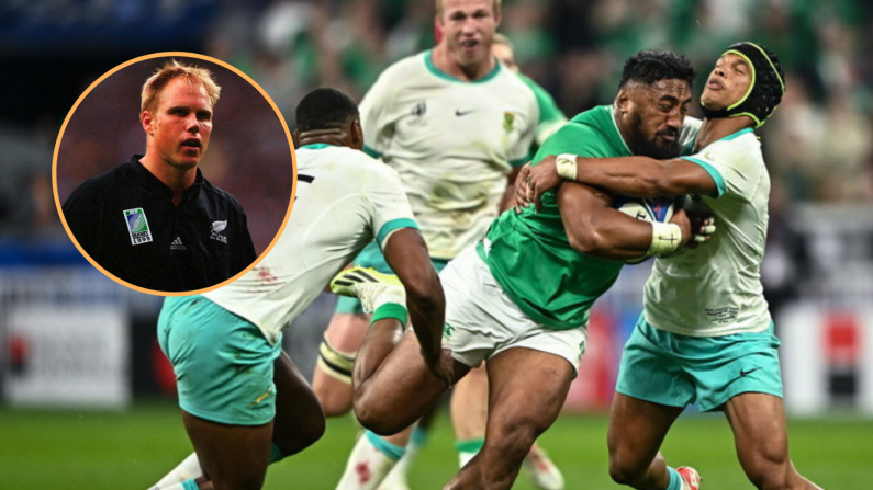 Former All Black Wing Has Doubts On Ireland-South Africa Final Rematch