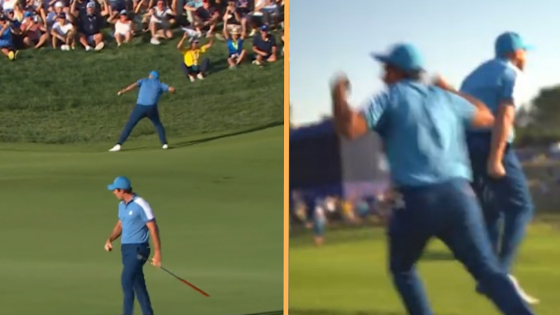 Shane Lowry Steals Show With Wild Celebrations After Epic Hovland Putt