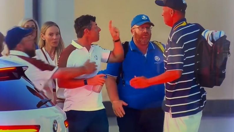 Rory McIlroy Enraged In Car Park Minutes After Lowry Confrontation With Cantlay's Caddie