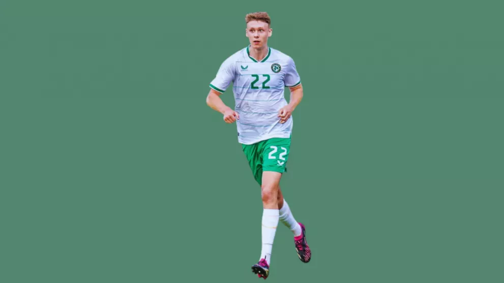Ireland - Conor O'Riordan - ireland u21 defender international switch