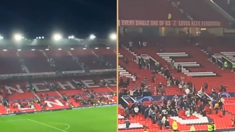 Manchester United Fans Fume As Galatasaray Pack Out Home Sections Of Old Trafford