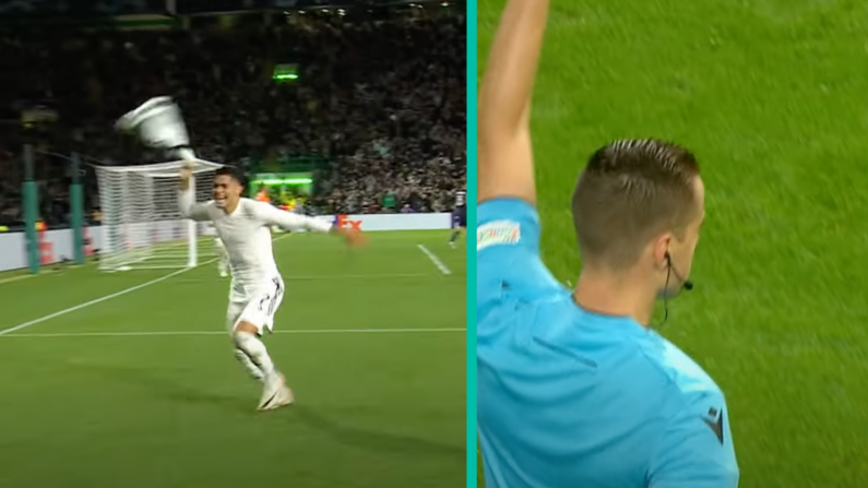 Celtic Fans Call Out Baffling Luis Palma Yellow Card