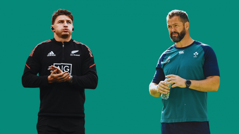All Blacks Star Already Starting Mind Games With Ireland At Rugby World Cup