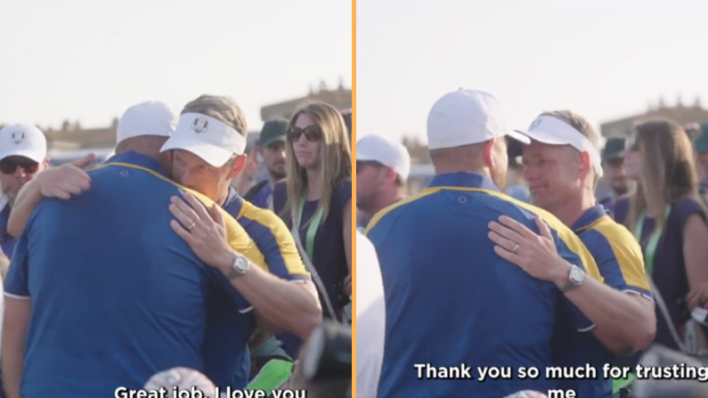 Luke Donald Clip Shows How Much Ryder Cup Selection Meant To Shane Lowry