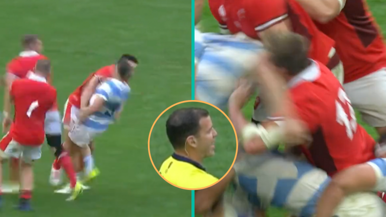 Substitute Ref Criticised For Two Questionable Decisions In Wales Vs Argentina