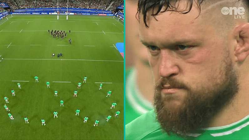 Chilling Moment As Ireland Pay Tribute To Anthony Foley During New Zealand Haka