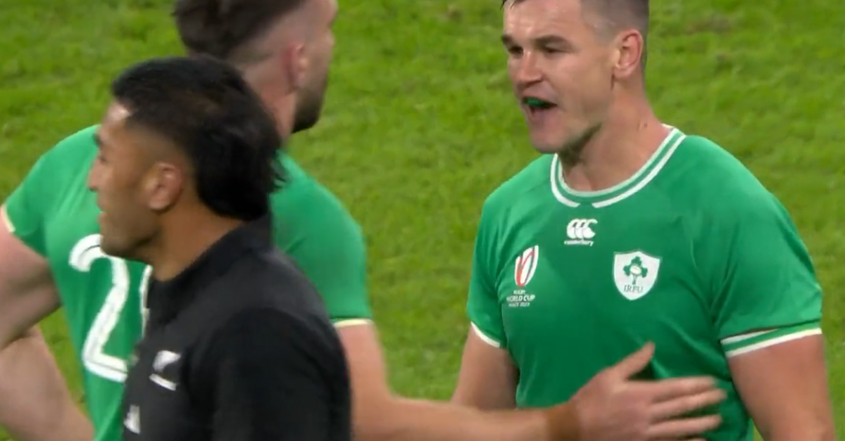 Johnny Sexton Involved In Angry Exchange With Rieko Ioane After Ireland Lost To All Blacks | Balls.ie