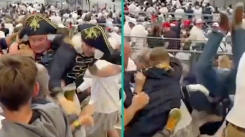 Chaotic Scenes As England Fans Kicked Out Of World Cup Quarter-Final