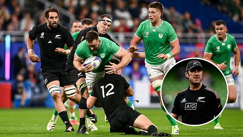 All Blacks Coach Clarifies 'Cut And Paste' Description Of Ireland