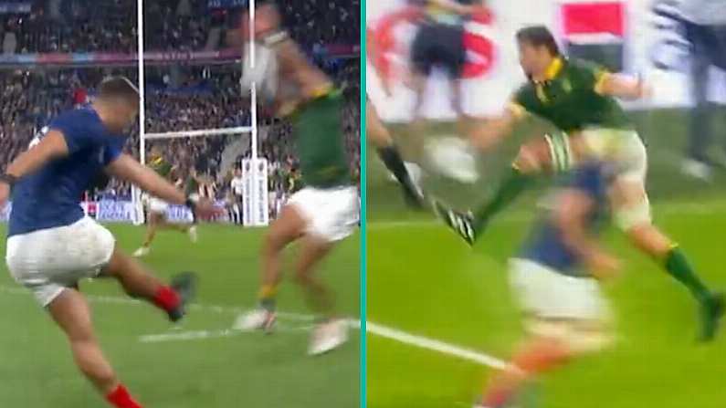 France Rugby Supporters Rage At Ref Decisions After Quarter Final Loss To South Africa