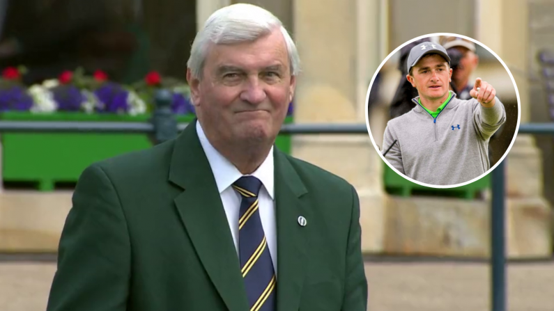 Irish Golfer Paul Dunne Pays Tribute To The Open Legend Ivor Robson