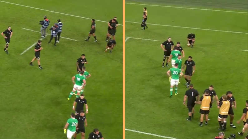 New Footage Emerges Of Heated Johnny Sexton Clash With Rieko Ioane