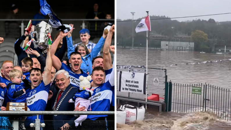Famous Cork Hurling Club Sacrifice Pitch To Save Area From Storm Babet Flooding