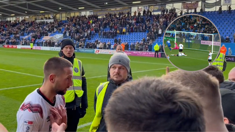 Conor Hourihane Clashes With Derby Fans After Own Goal In Away Defeat