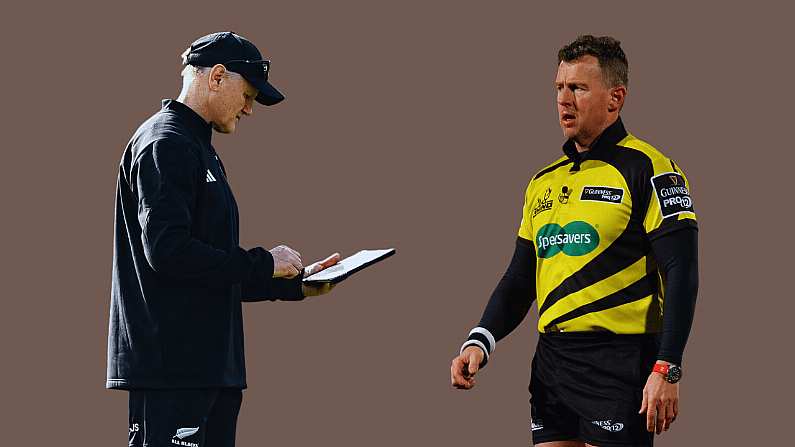 Nigel Owens Recalls Joe Schmidt Habit That Annoyed Him As A Referee