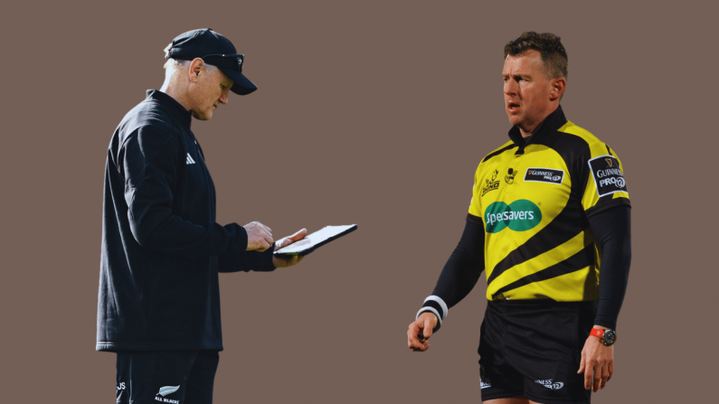 Nigel Owens Recalls Joe Schmidt Habit That Annoyed Him As A Referee