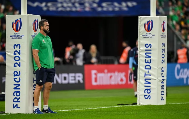 Andy Farrell Ireland South Africa Rugby World Cup