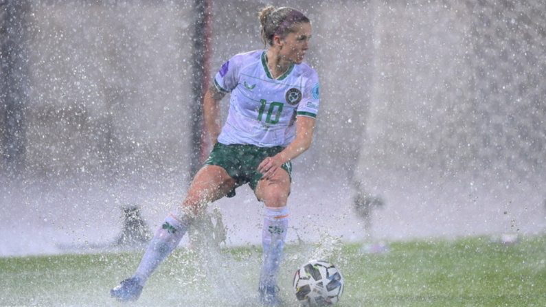 "I Was Kicking Puddles!" - Match-Winner Denise O'Sullivan On Albania v Ireland Downpour